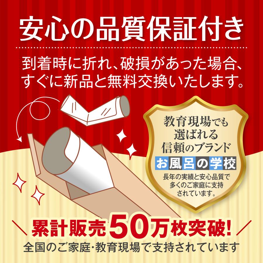 お風呂の学校 中学３年間の数学まとめ お風呂ポスター 3枚セット 日本製 高校受験 B3サイズ 学習 防水 |  | 06
