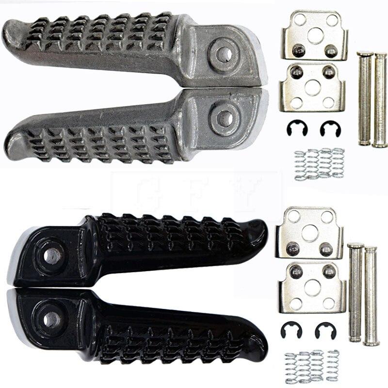 Cale Pied Moto Pour Kawasaki Pour Ninja ZX6R ZX9R ZX10R ZX12R 250R EX250 EX650 ER6F ER6N 650R Pour KLE650 Repose-Pieds Arrière De Moto