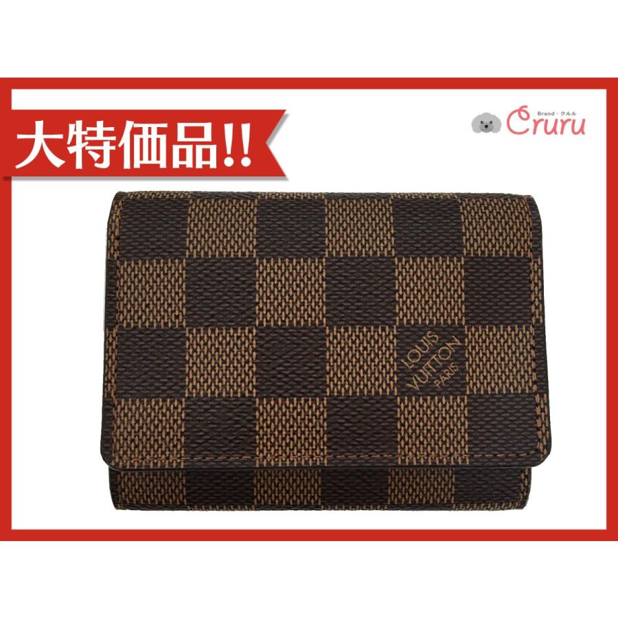 特価商品 ルイ ヴィトン 名刺入れ カードケース メンズ レディース 名刺入れ ダミエ N629 ランクa ブランドクルル 通販 Yahoo ショッピング