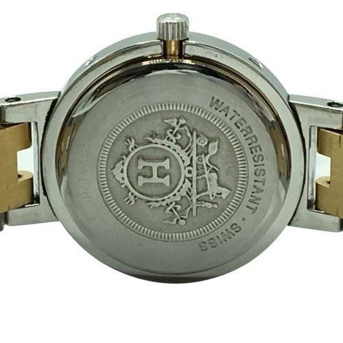 HERMES (エルメス) クリッパー 腕時計 SS/GP ランクA : ブランド