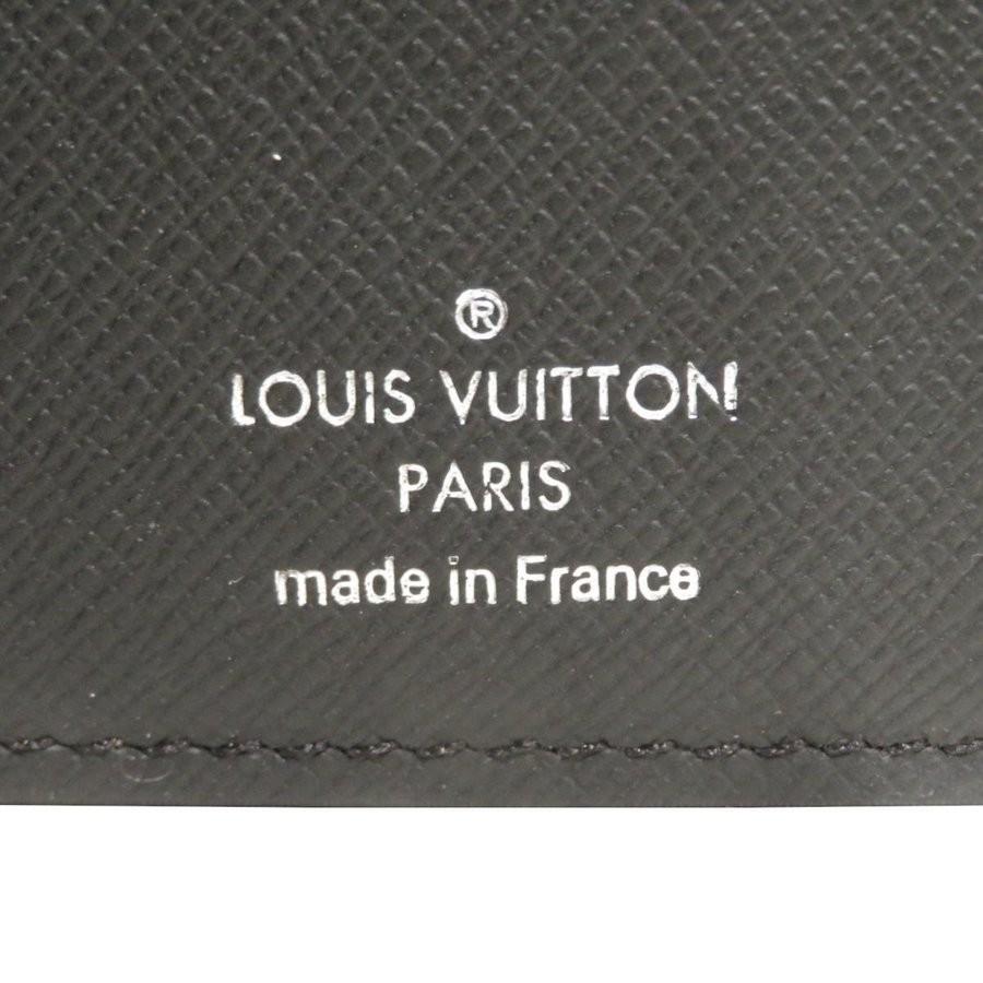 LOUIS VUITTON (ルイヴィトン) ポルトフォイユ・ブラザ 長財布 M61697 黒系 モノグラム・エクリプス ランクＢ｜cruru｜07