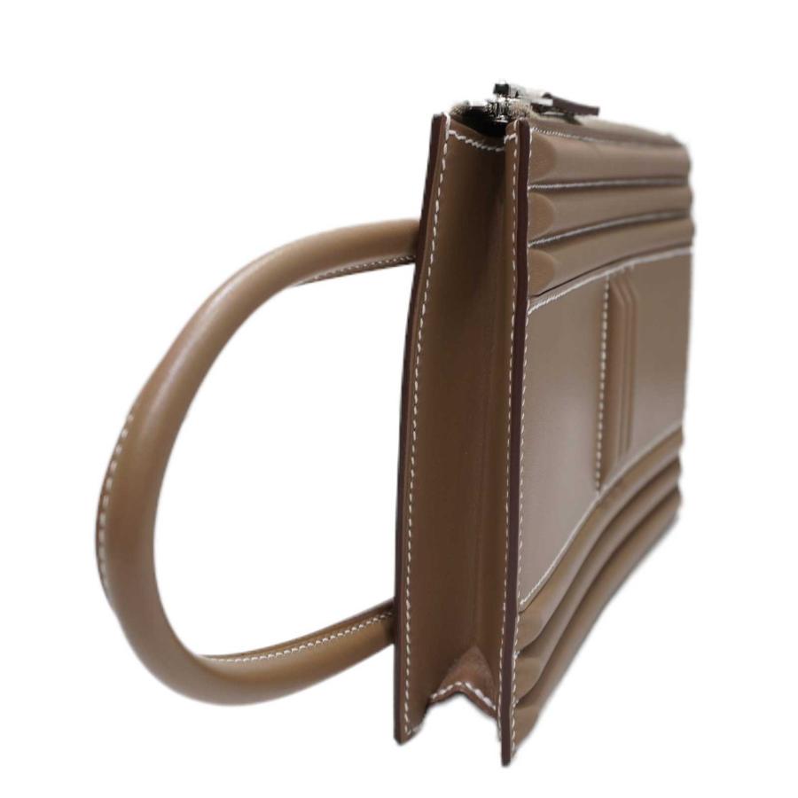 HERMES （エルメス) カデナバッグ ハンドバッグ エトゥープ B刻印 未 