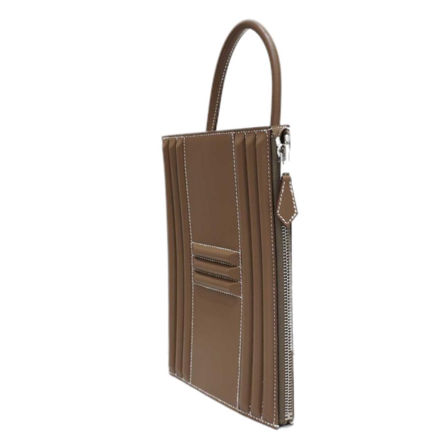HERMES （エルメス) カデナバッグ ハンドバッグ エトゥープ B刻印 未 