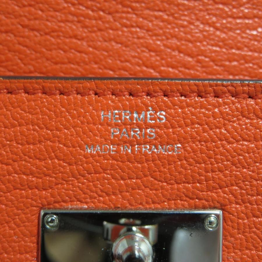 HERMES (エルメス) ケリーウォレット 長財布 オレンジ