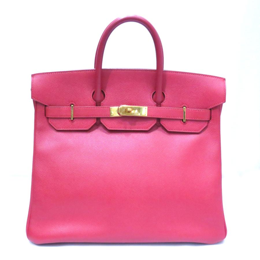 HERMES(エルメス) オータクロア32 トートバッグ ルージュ クシュベル 