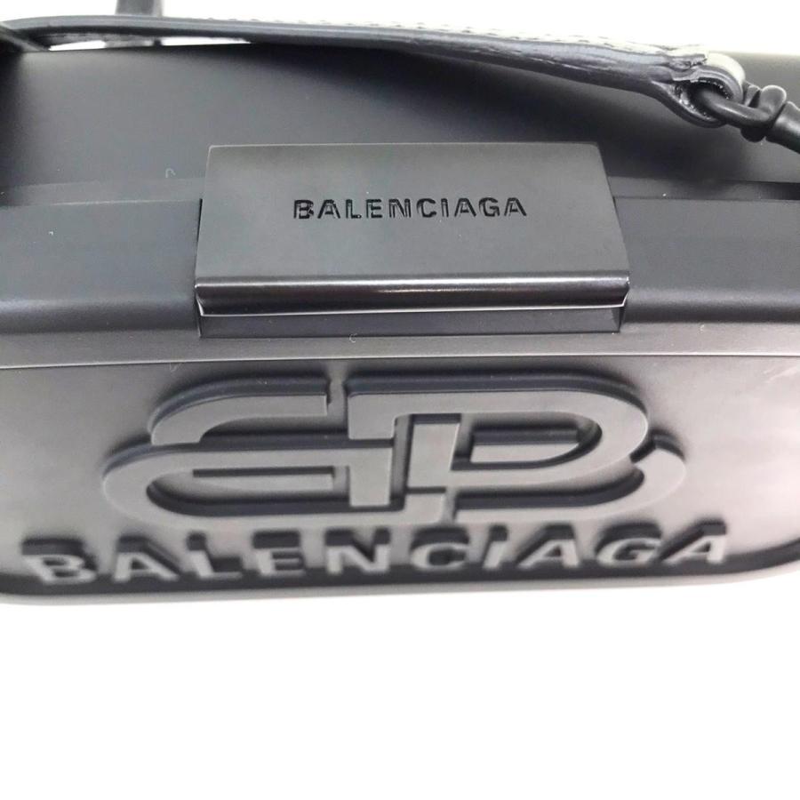 BALENCIAGA ブラック ランチボックス　ミニ　ショルダーバッ BALENCIAGA バレンシアガ ランチボックスケースショルダー
