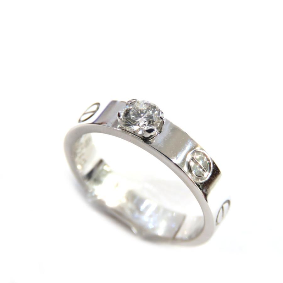 Cartier (カルティエ) ラブソリテール0.24ct リング 指輪 4.2g