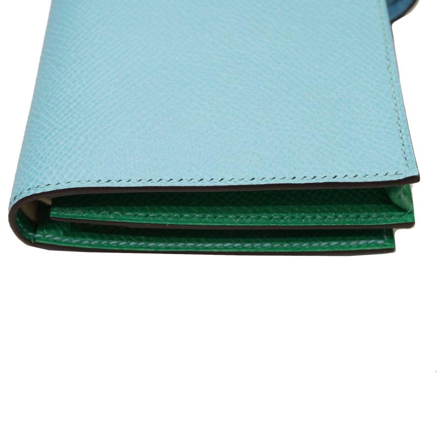 エルメス　ベアンスフレヴェルソセレステ×ヴェールジェイド　Ｇ金具　エプソン　U刻 エルメス ベアンスフレヴェルソセレステ×ヴェールジェイド G