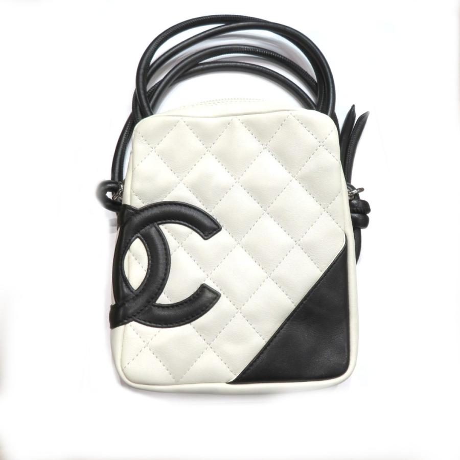 CHANEL (シャネル) カンボンラインスモールポシェット ショルダー 