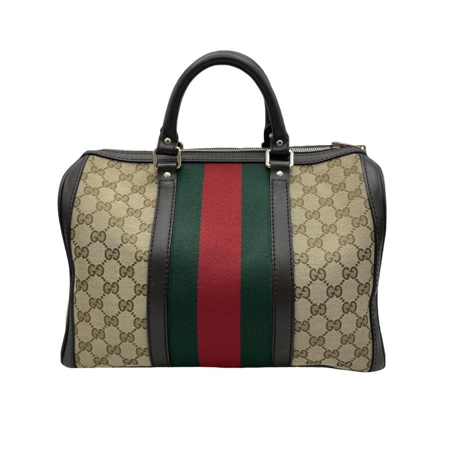 GUCCI (グッチ) ミニボストン  シェリーライン 247205 GGキャンバス｜cruru｜05