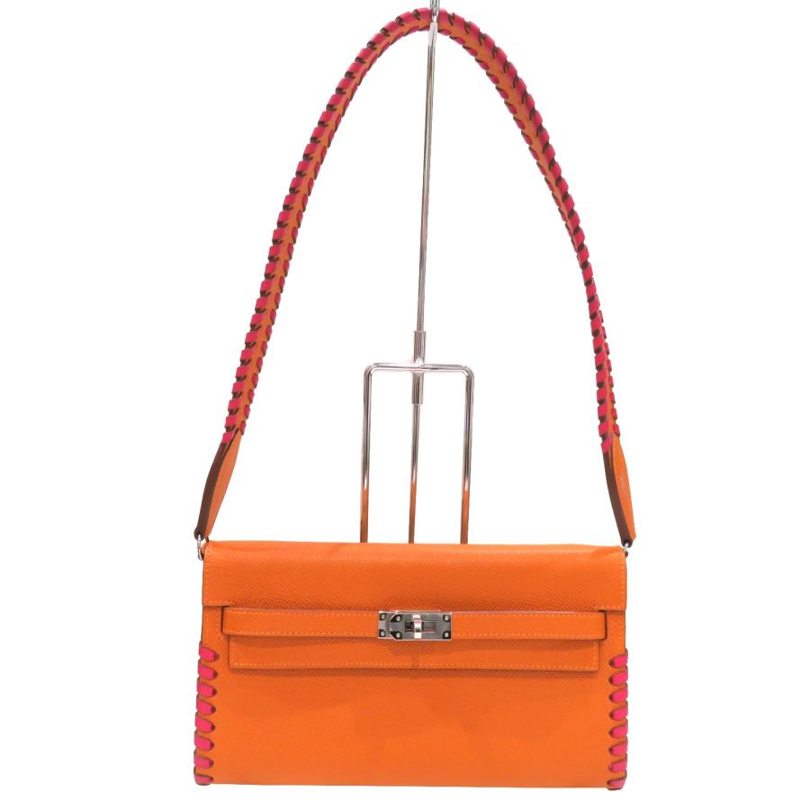 HERMES エルメス ケリー トゥーゴー ショルダーバッグ 長財布 オレンジ 楽天市場】エルメス ケリートゥー・ゴー オレンジ エプソン