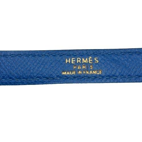 HERMES(エルメス)　ボリード35　2WAYハンドバッグ　クシュベル　ブルー　Bランク｜cruru｜11