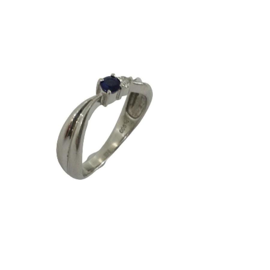 JEWELRY(ジュエリー) サファイア ダイヤモンド リング  指輪 PT900（プラチナ）ランクA 11.5号｜cruru