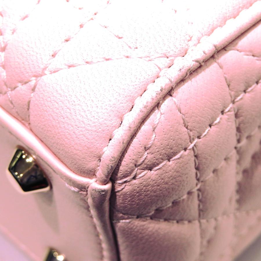 【イチ押し☆】DIOR レディース ミニ バック パウダーピンク★ DIOR | My Dior ミニバッグ カナージュ ラムスキン