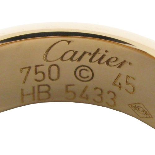 Cartier(カルティエ) ラブリング　クリスマス限定 リング #45　ランクA｜cruru｜07