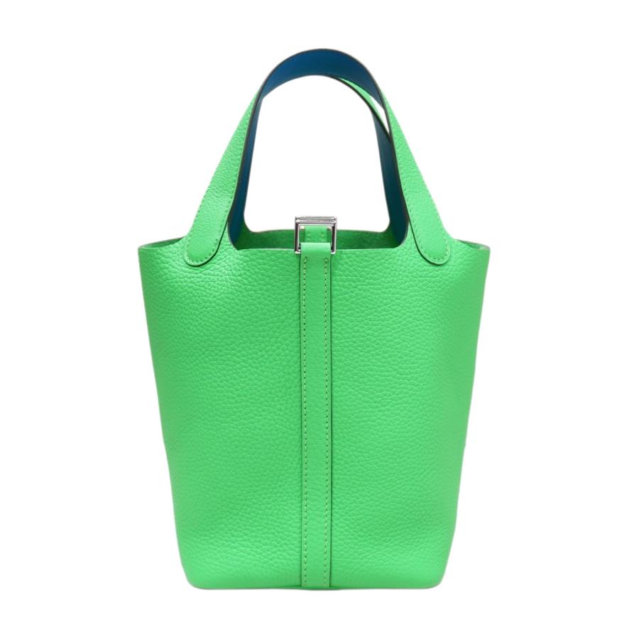 ピコタン HERMES （エルメス) ピコタンPM エクラ ハンドバッグ 