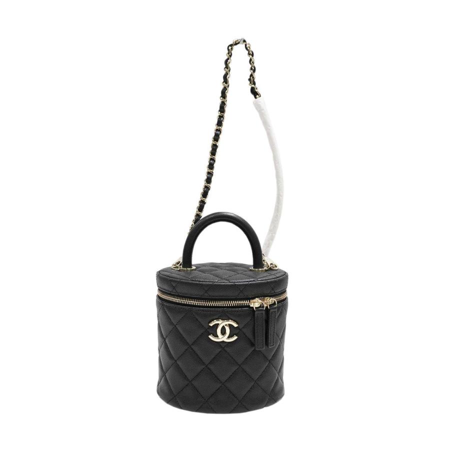 CHANEL (シャネル) バニティ 2wayバッグ  AS3348 ショルダーバッグ ブラック(SG金具) キャビアスキン 未使用｜cruru｜17