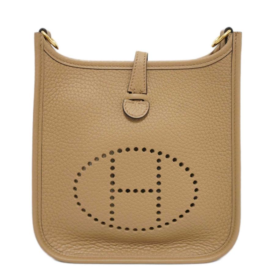 HERMES レア ミニエブリン ミニエヴリンTPM チャイ G金具