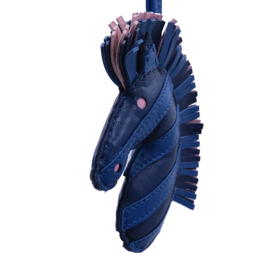 HERMES （エルメス) ジージーサバンナ 小物 チャーム ブルー