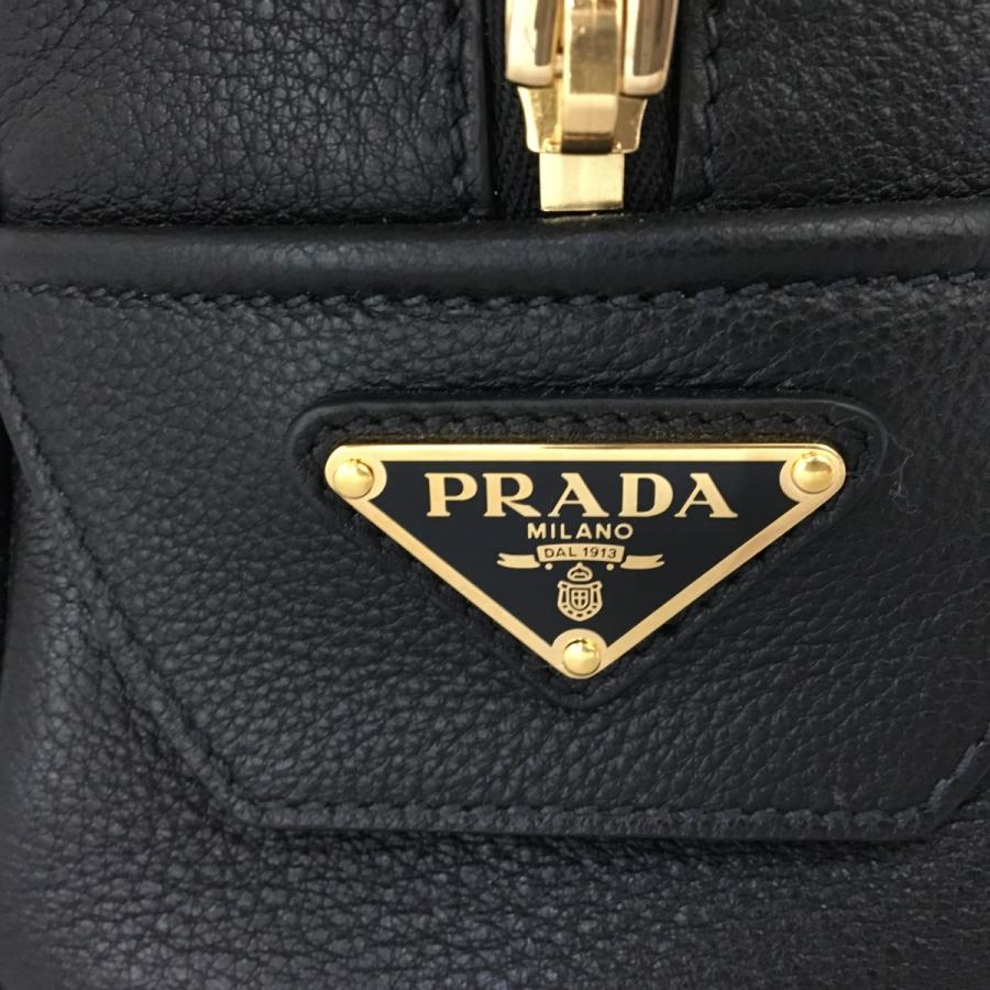 PRADA プラダ ボストンバッグ PRADA】プラダ ナイロン 黒 ユニセックス ボストンバッグ