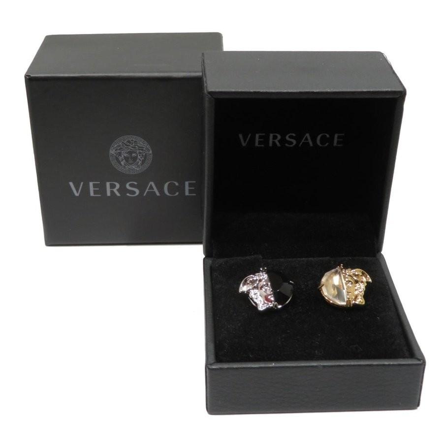 VERSACE (ヴェルサーチェ) メデューサ ピアス ピアス ブラック系 メッキ ランクＡ｜cruru｜07