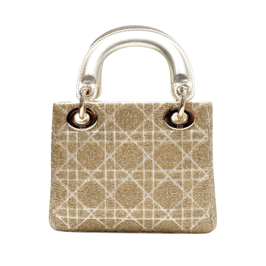 Dior 小型ハンドバッグ DIOR | My Dior ミニバッグ カナージュ ラムスキン