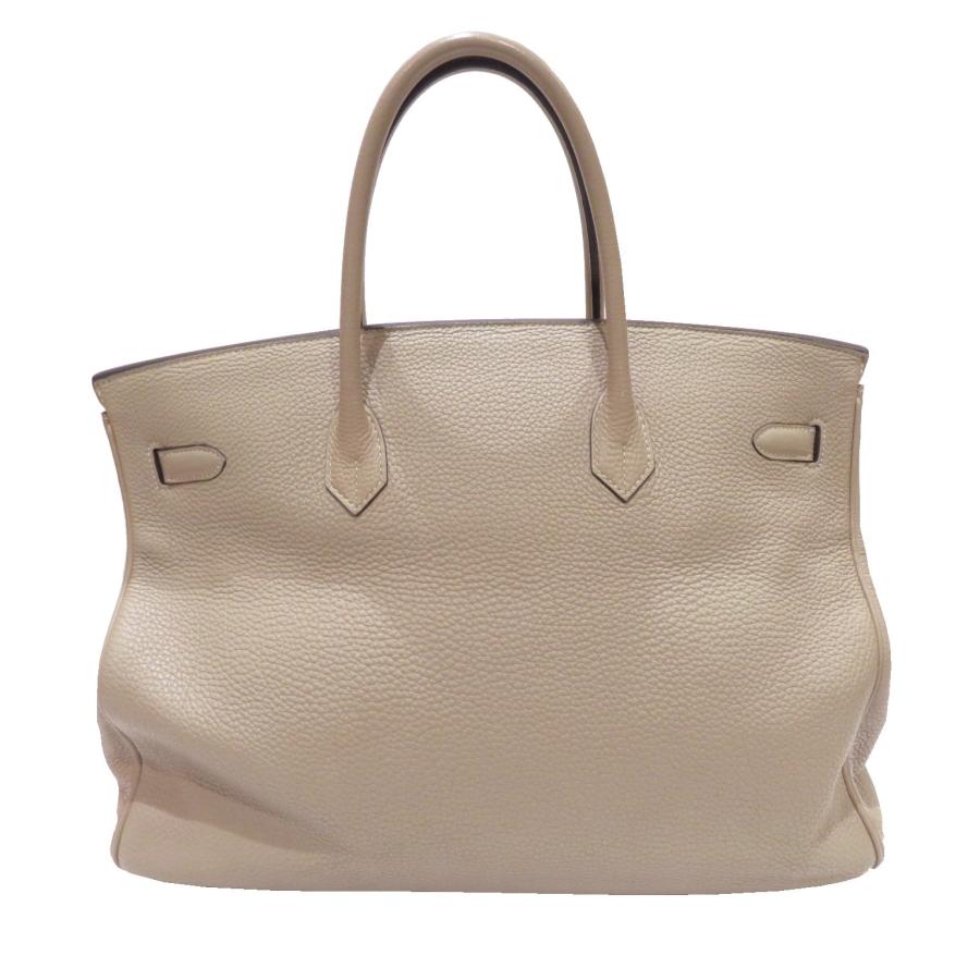 Birkin HERMES (エルメス) バーキン40 ハンドバッグ ベージュ系(SV金具  