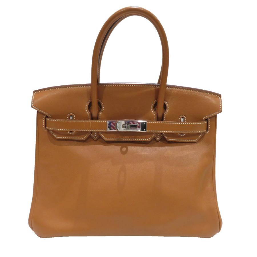 Birkin HERMES (エルメス) バーキン30 ハンドバッグ ゴールド/SV金具 