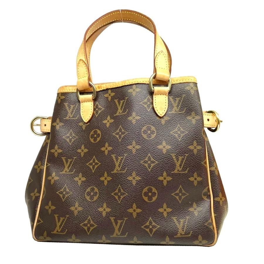 LOUIS VUITTON (ルイヴィトン) バティニョール トートバッグ M51156 茶ブラウン系 モノグラム　ランクB｜cruru｜02