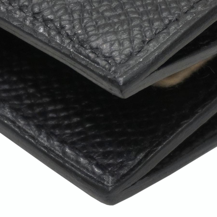 新品未使用】Hermes べアンミニ ノワール(黒)×シルバー金具