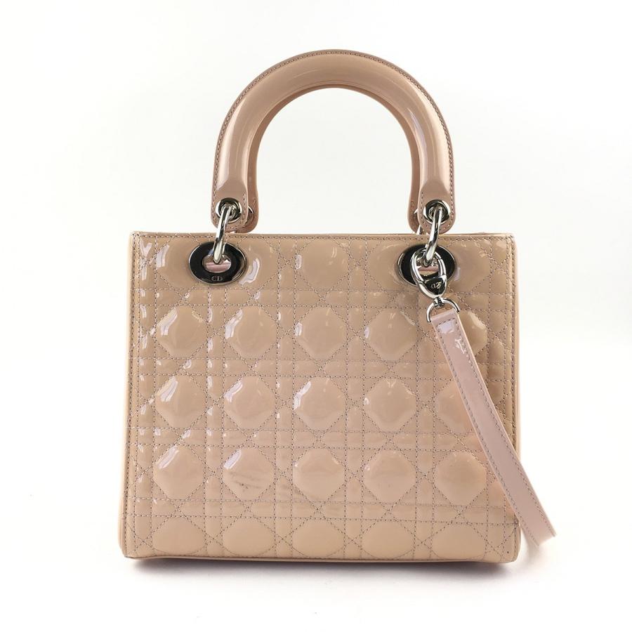 Dior(ディオール) レディディオールミディアム ベージュピンク