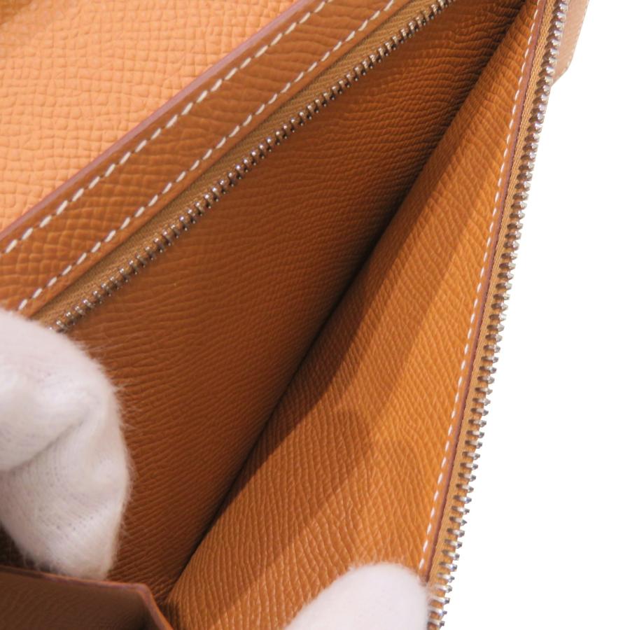 Bearn HERMES (エルメス) ベアンスフレ 財布 長財布 ゴールド(SV
