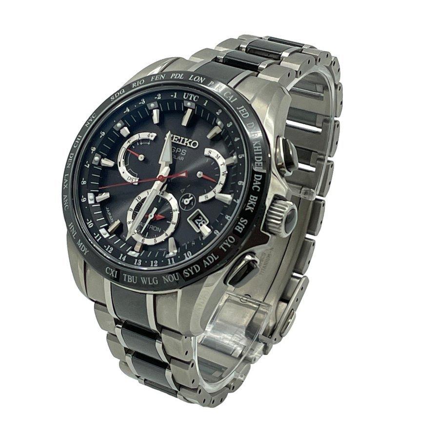 SEIKO (セイコー) アストロンGPSソーラー 腕時計 SBXB041 グレー SEIKO (セイコー) アストロンGPSソーラー 腕時計 SBXB041 グレー