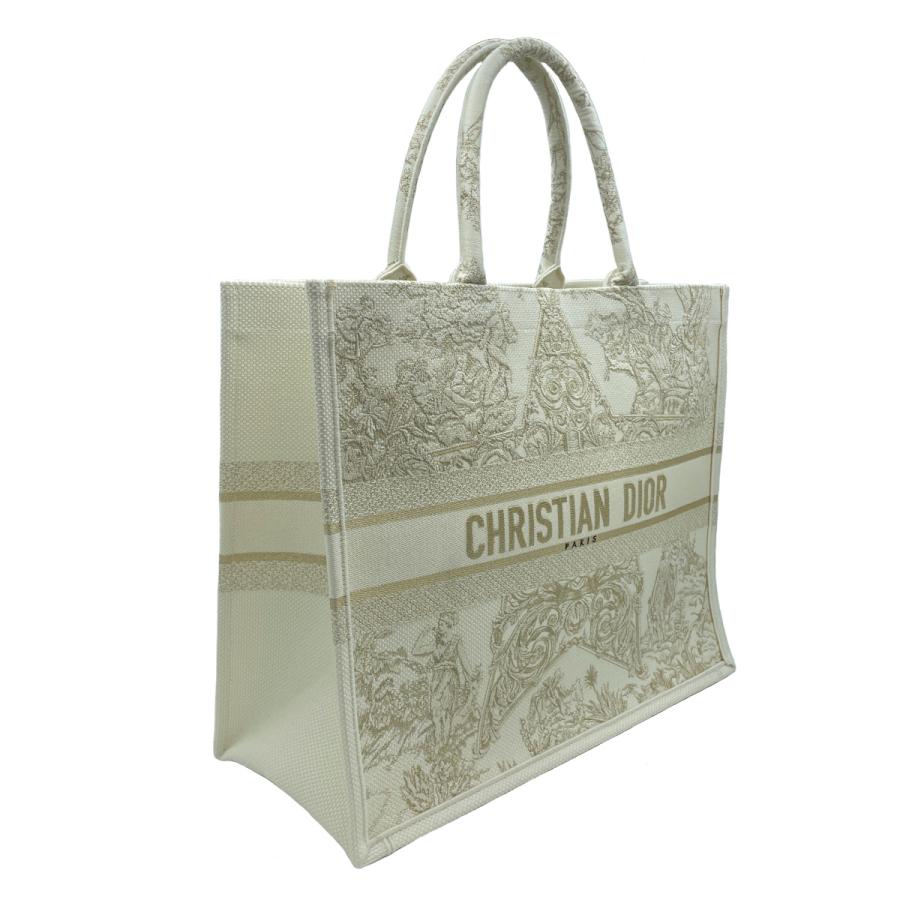 Dior(ディオール) ブックトート ホワイトトワル ドゥ ジュイ