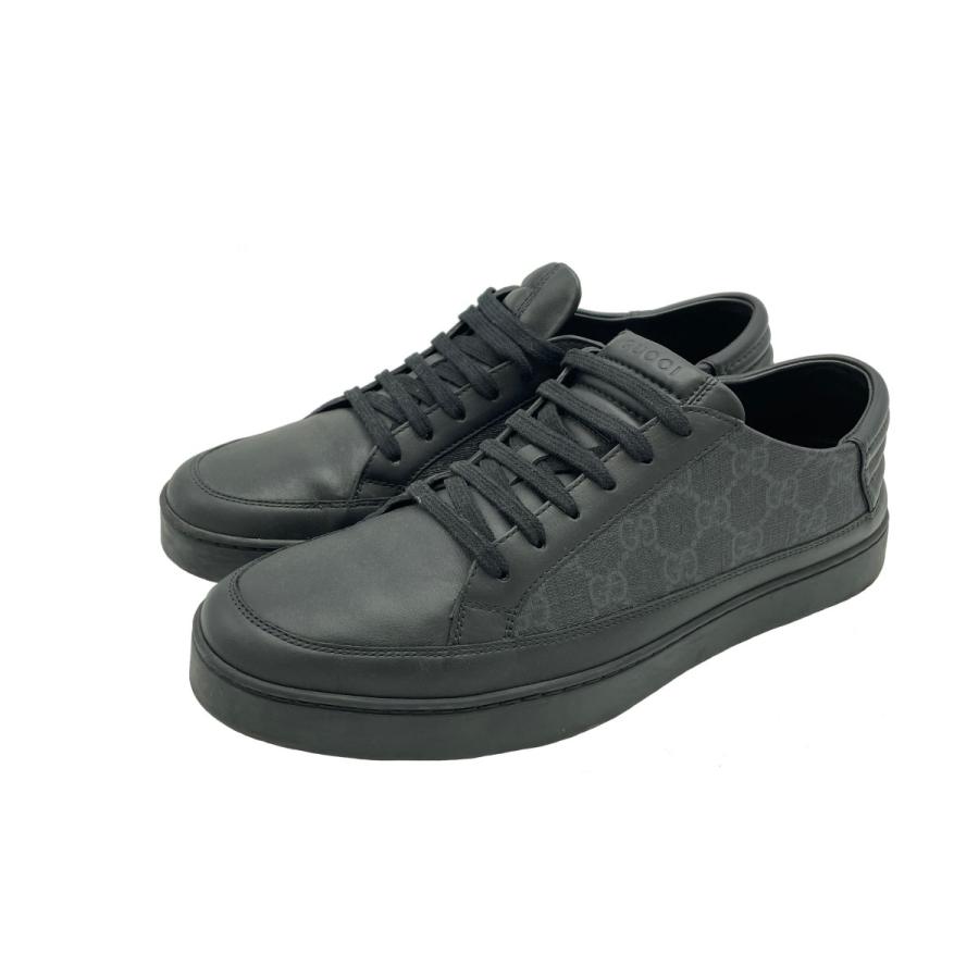GUCCI スニーカー 黒 GUCCI 【値下げ】GUCCI ライトン GGスプリームスニーカー 704796