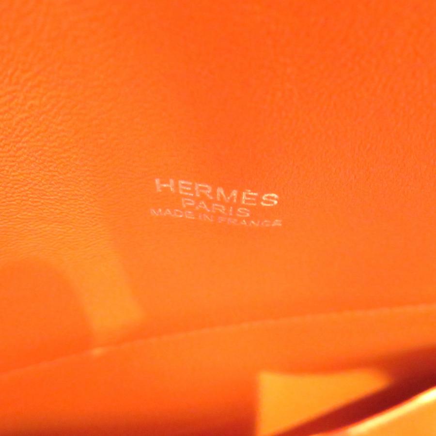 ボリード HERMES (エルメス) ボリード31 オレンジ(シルバー金具