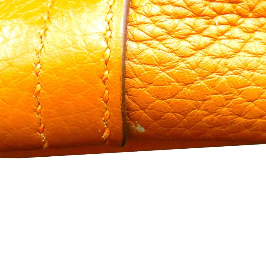 ボリード HERMES (エルメス) ボリード31 オレンジ(シルバー金具