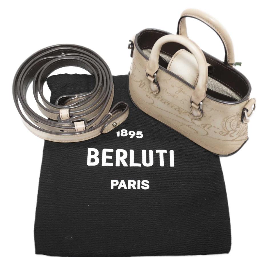 ◆送料無料◆Berluti ベルルッティ スクリットポーチ Berluti ◇ベルルッティ◇美品 スクリット カリグラフィ