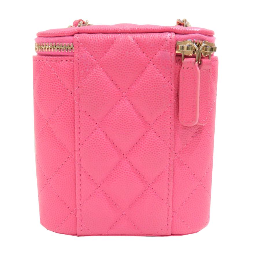 CHANEL (シャネル) バニティ ショルダーポーチ ピンク