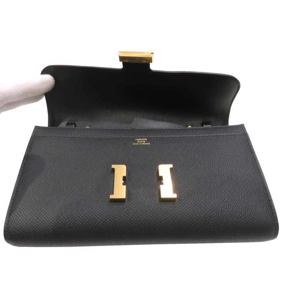 HERMES (エルメス) コンスタンストゥーゴー ショルダーバッグ ブラック 