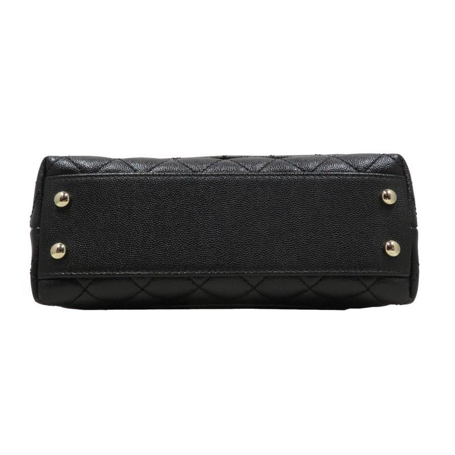 CHANEL (シャネル) ココハンドルハンドバッグ ハンドバッグ A92990  