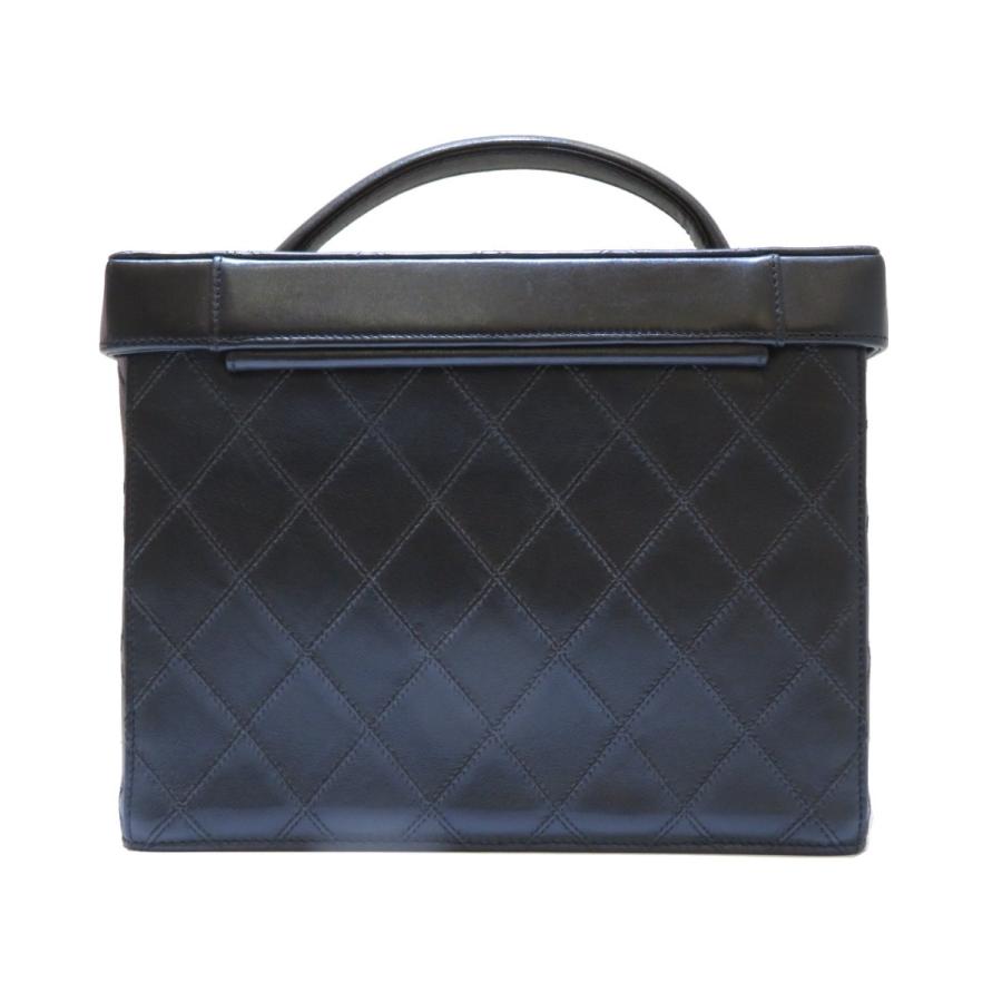 シャネル CHANEL バニティーバック　黒　ビコローレ CHANEL (シャネル) ビコローレ2Wayバニティバッグ ハンドバッグ