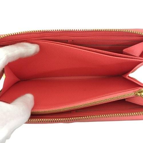 【最良品】LOUIS VUITTON ジッピーウォレット アズールローズパパイヤ 最良品】LOUIS VUITTON ジッピーウォレット アズールローズパパイヤ