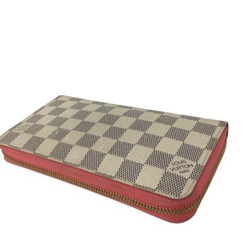 LOUIS VUITTON(ルイヴィトン)　ジッピーウォレット　アズール　ローズパパイヤ　N60373/MI0240｜cruru｜04