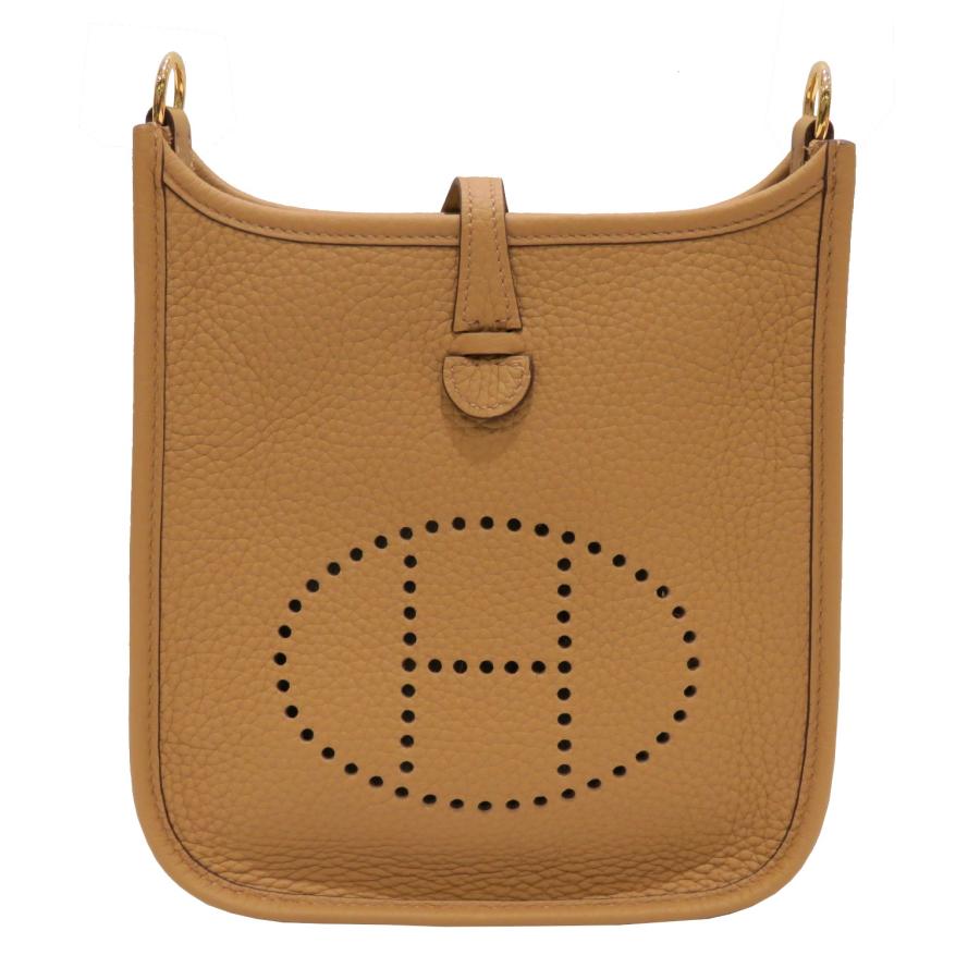 エヴリン HERMES (エルメス) エヴリンTPM ショルダーバッグ ビスキュイ 