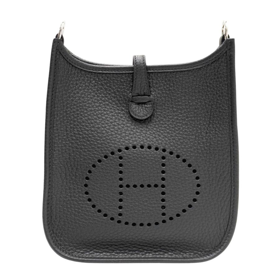【新品未使用】エルメス エブリン TPM ブラック シルバー金具 エヴリン HERMES (エルメス) エヴリンTPM ブラック(シルバー金具