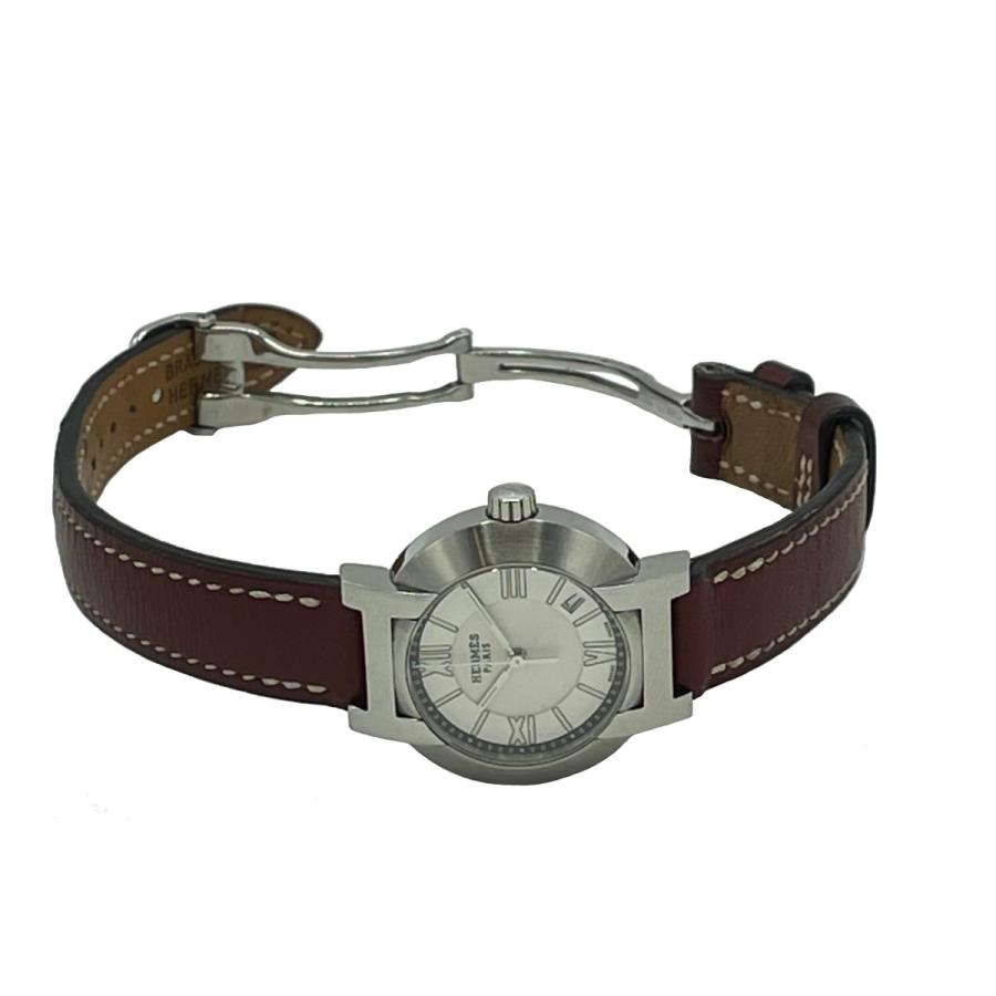 HERMES(エルメス) ノマード 腕時計 NO1.210 SS/レザー ランクA