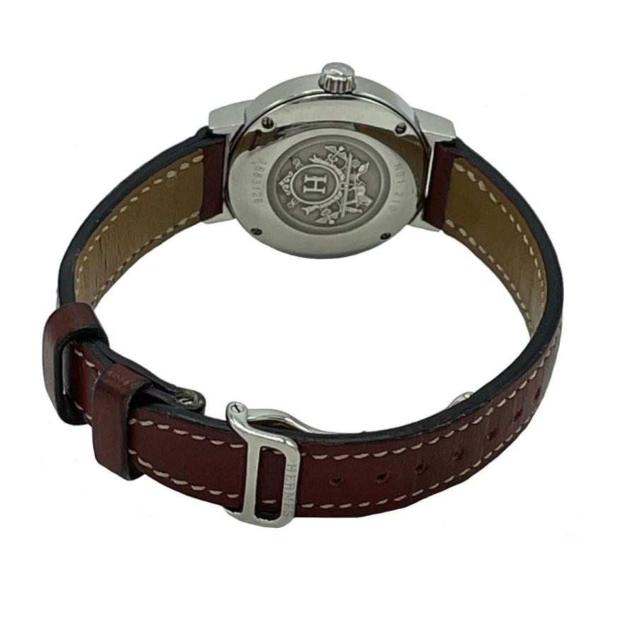 HERMES(エルメス) ノマード 腕時計 NO1.210 SS/レザー ランクA