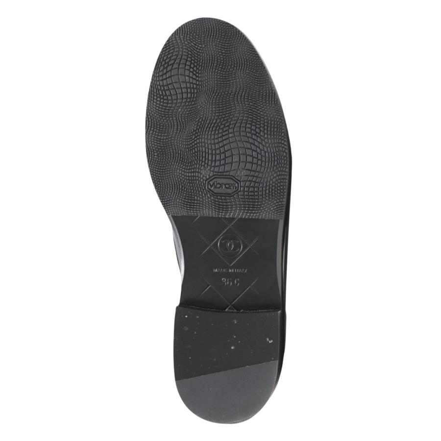 CHANEL ココマーク ローファー CHANEL (シャネル) ココマーク ターンロック ローファー G36646