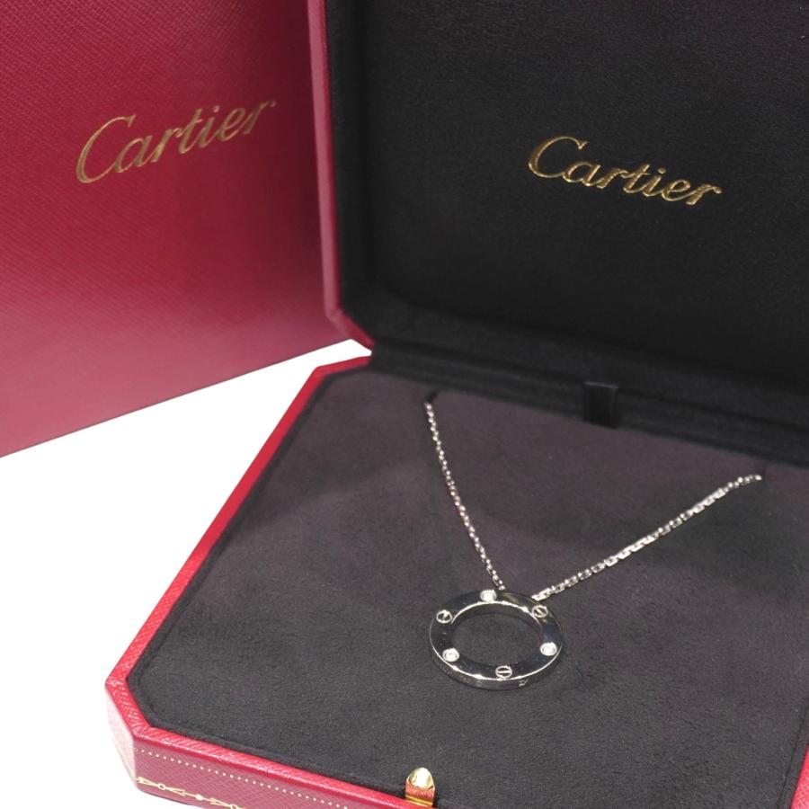 LOVE（Cartier） Cartier (カルティエ) ラブネックレス(42cm) 3P